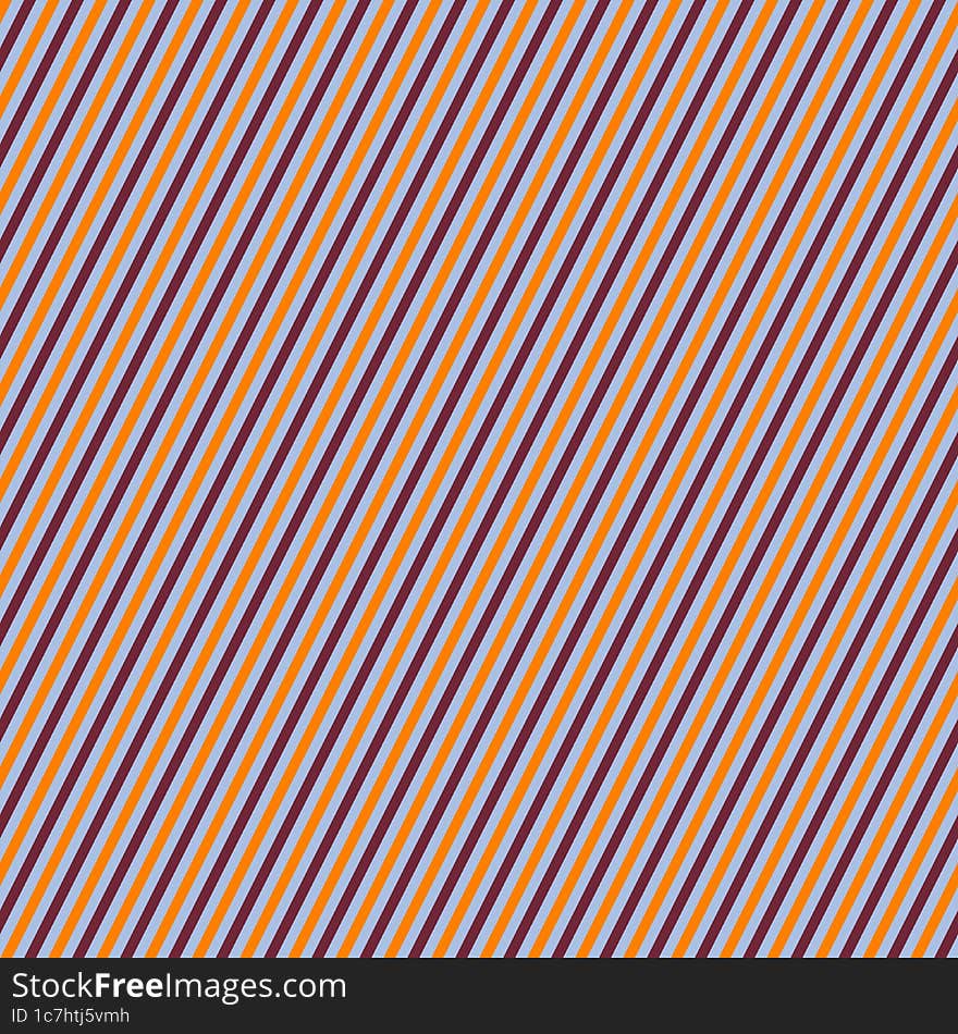 Orange and violet incline striped background