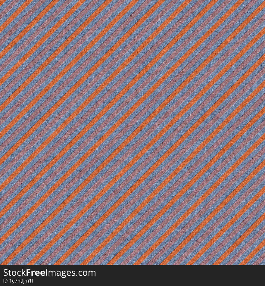 Texture surface effect stripe background, orange and blue