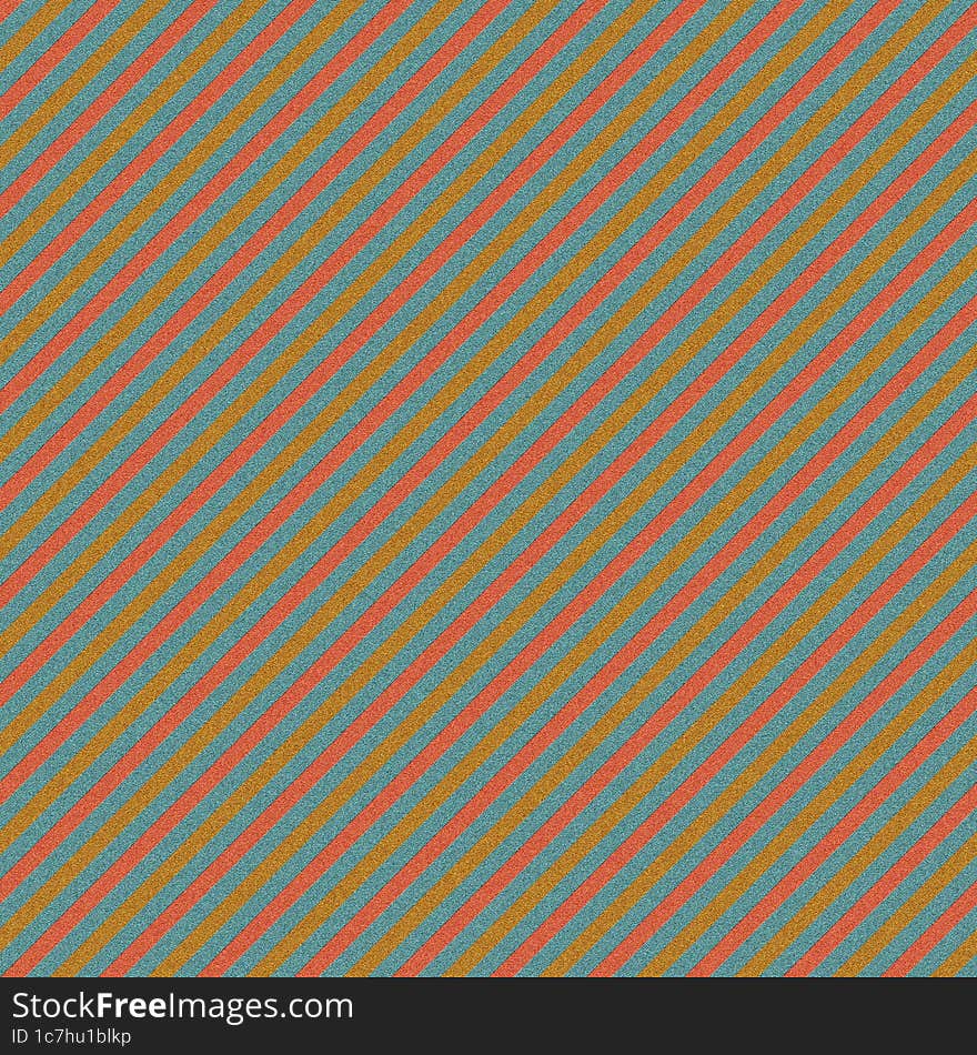 Texture surface effect stripe background, orange and green