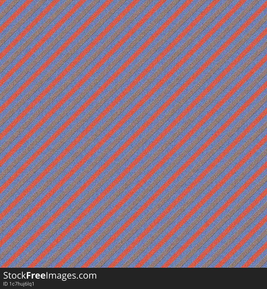 Texture surface effect stripe background, orange and blue