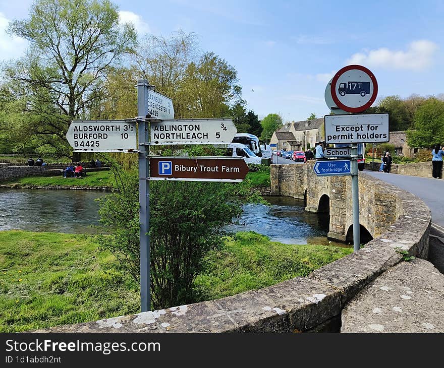 Path For Direction In Bibury