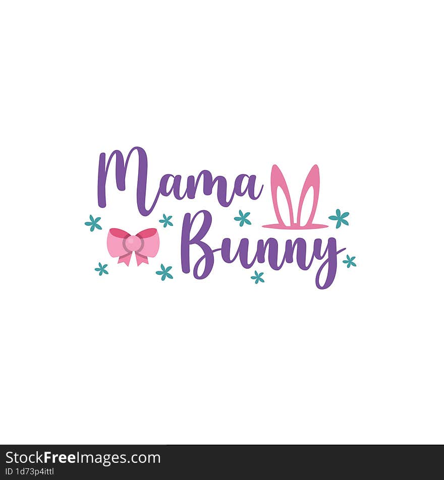 Mama Bunny, Celebrate Easter, Bunny Silhouette Svg, Bunny Svg, Orthodox Easter, Easter Svg