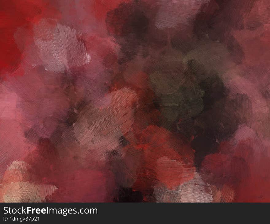 brush oil painting background colorful