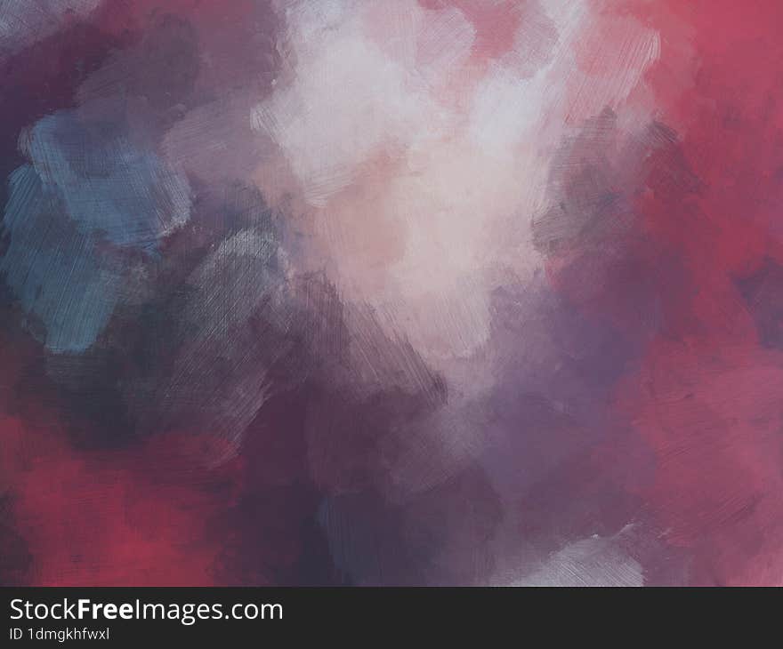 brush oil painting background colorful