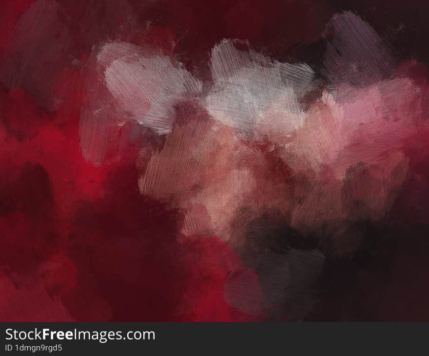 brush oil painting background colorful