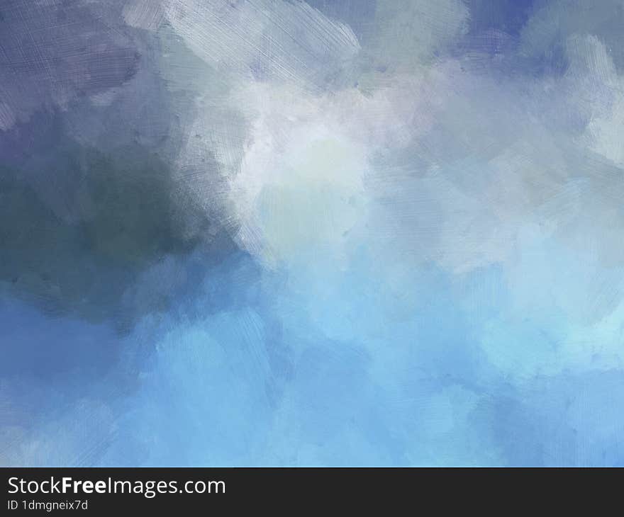 brush oil painting background colorful