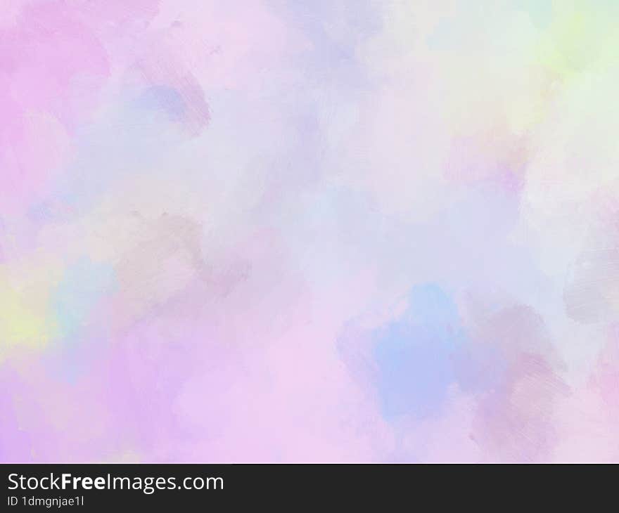 brush oil painting background colorful