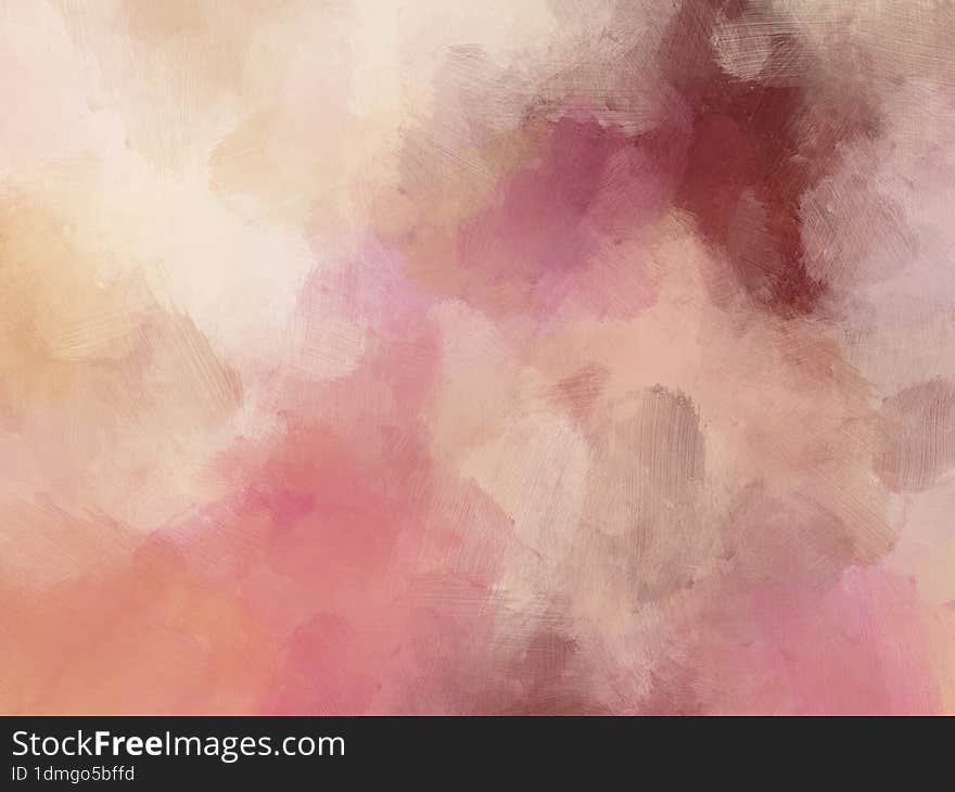 brush oil painting background colorful