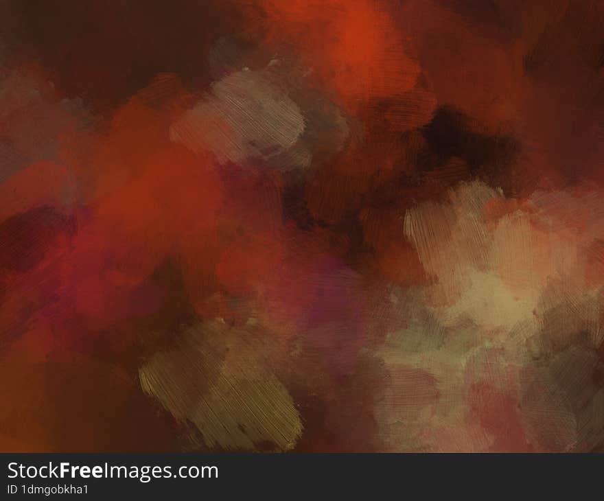 brush oil painting background colorful