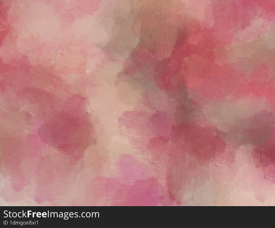 brush oil painting background colorful