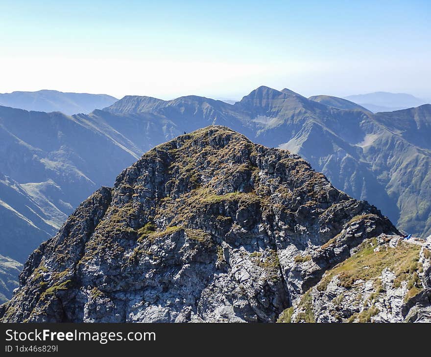 Buteanu peak, the Romanian Carpathians