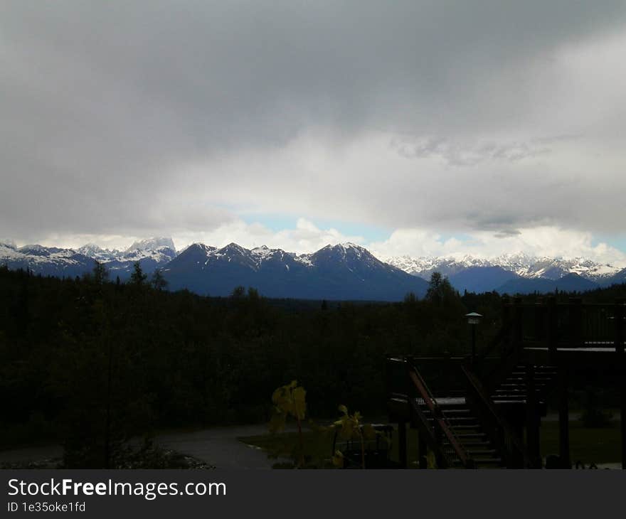 A view of mt McKinley