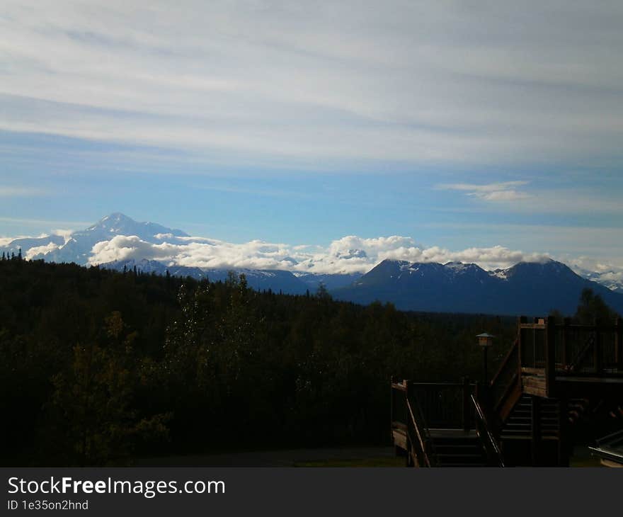 A view of mt McKinley