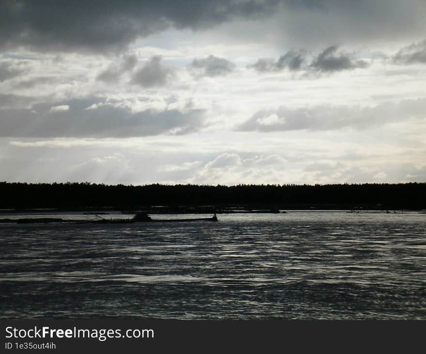 Susitna River In Talkeetna, Alaska