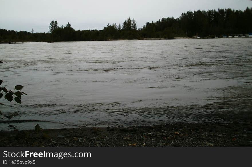 Susitna river in Talkeetna, Alaska