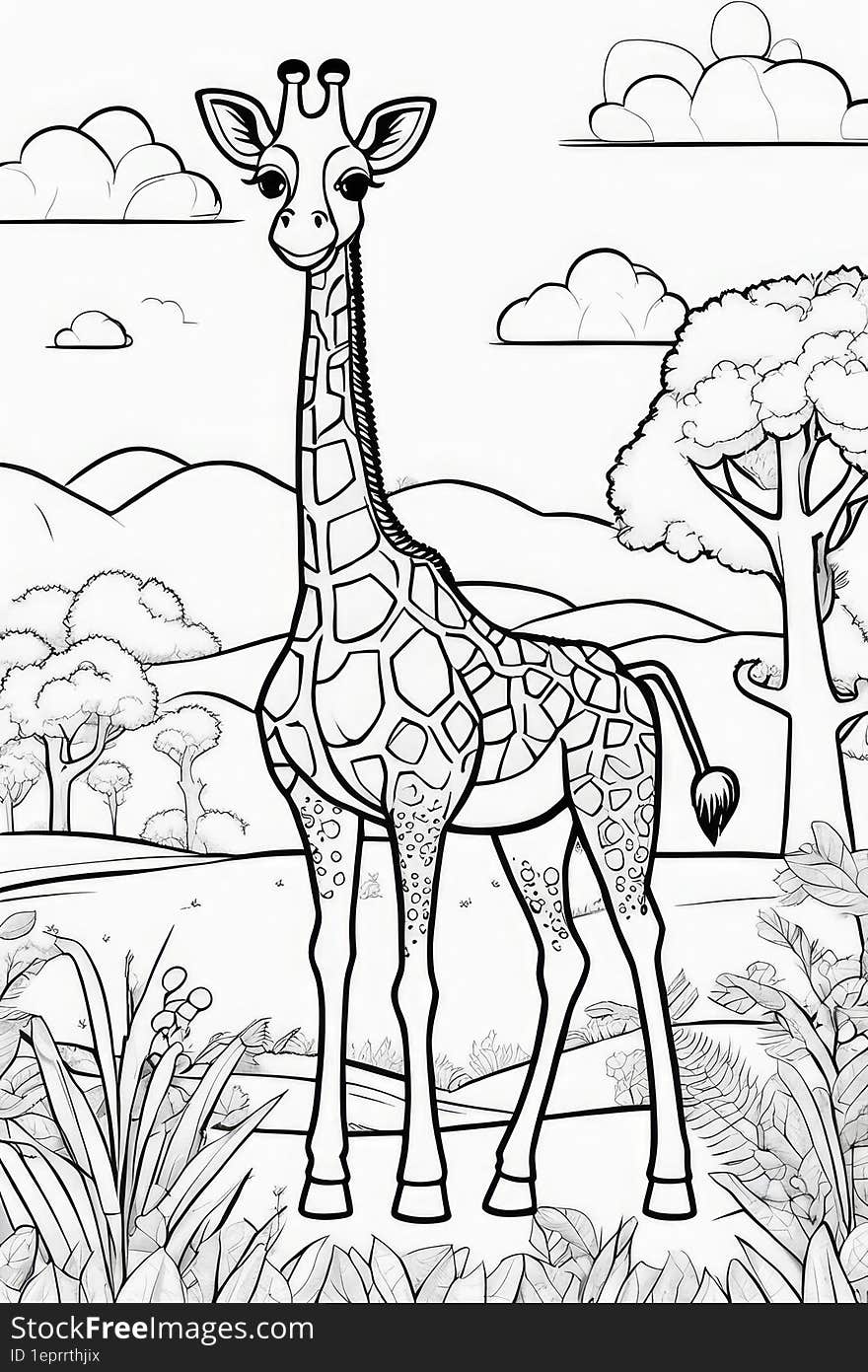 Coloring page for kids - Animal