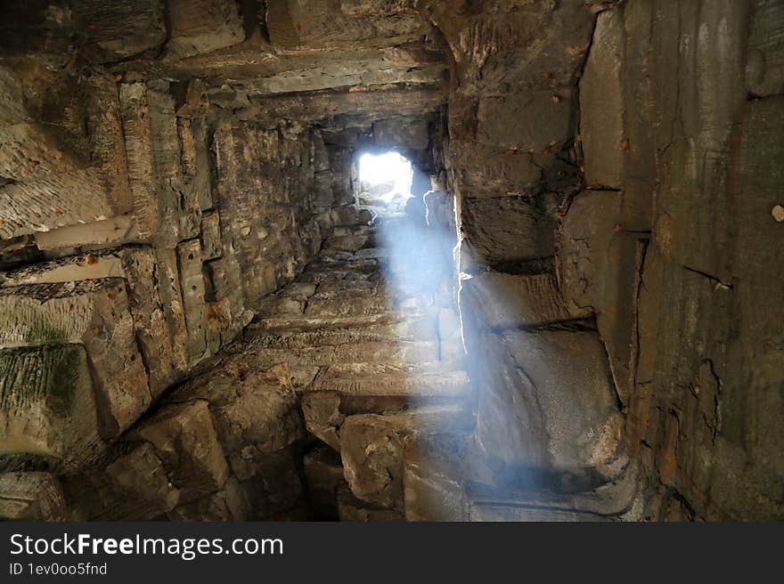 Stone Statues, Ancient Civilization. Phnom Penh-Siam Reap-Angkor Wat.Siem Reap City