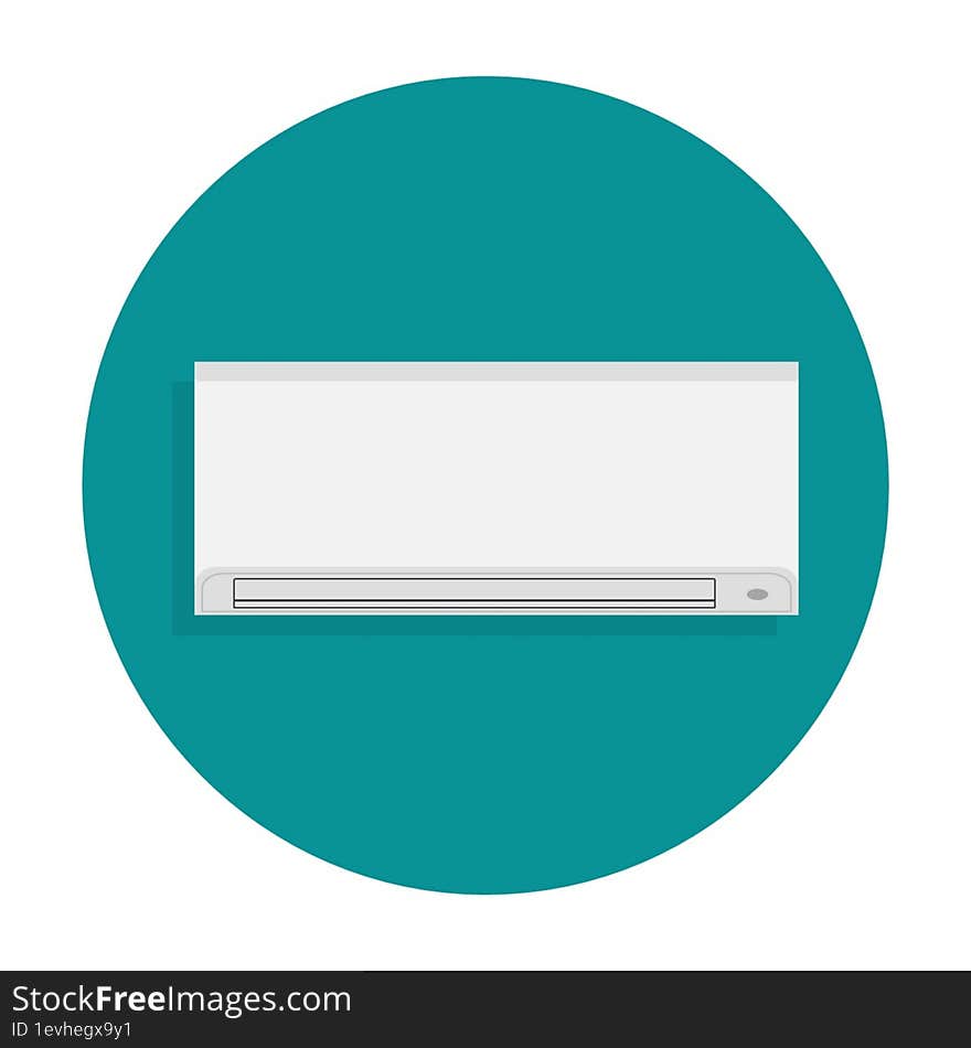 Air Conditioner Icon 2d