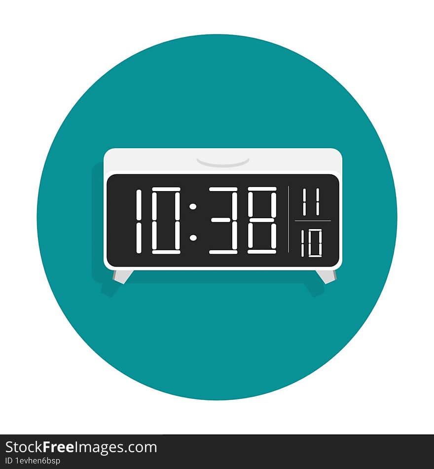 alarm clocks icon 2d