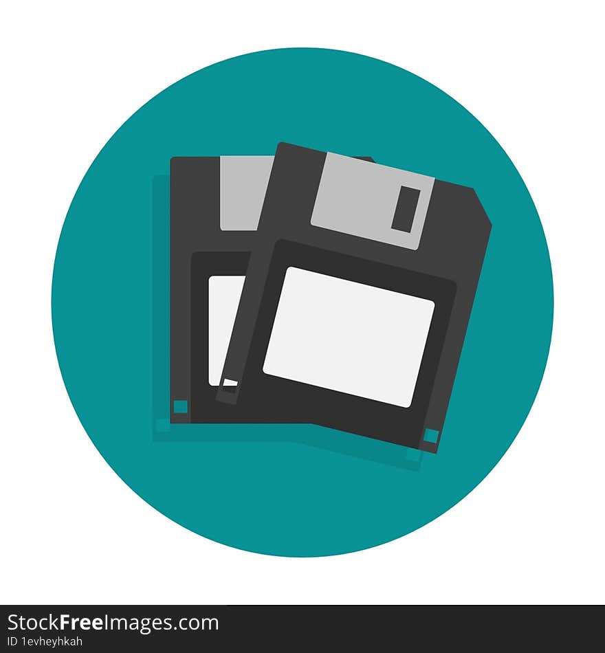 Floppy Disk Icon 2d