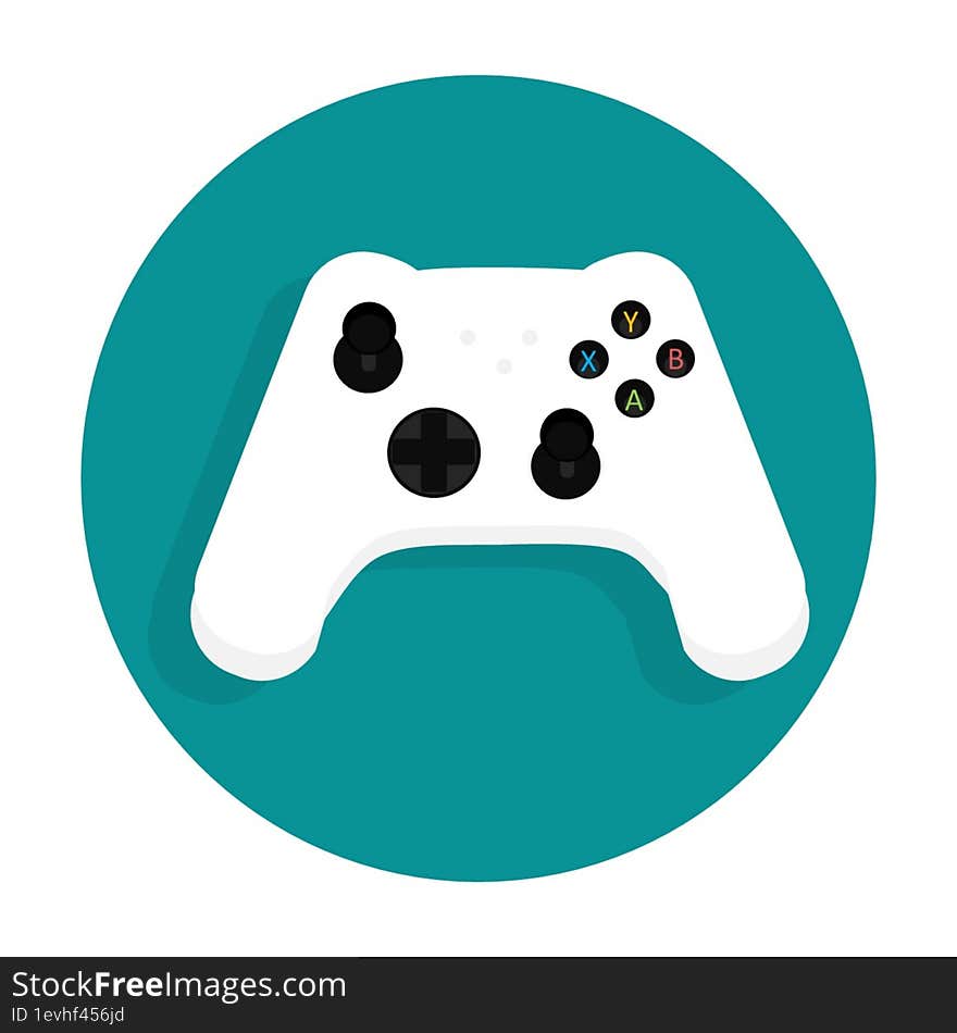 Joystick Gaming Icon 2d