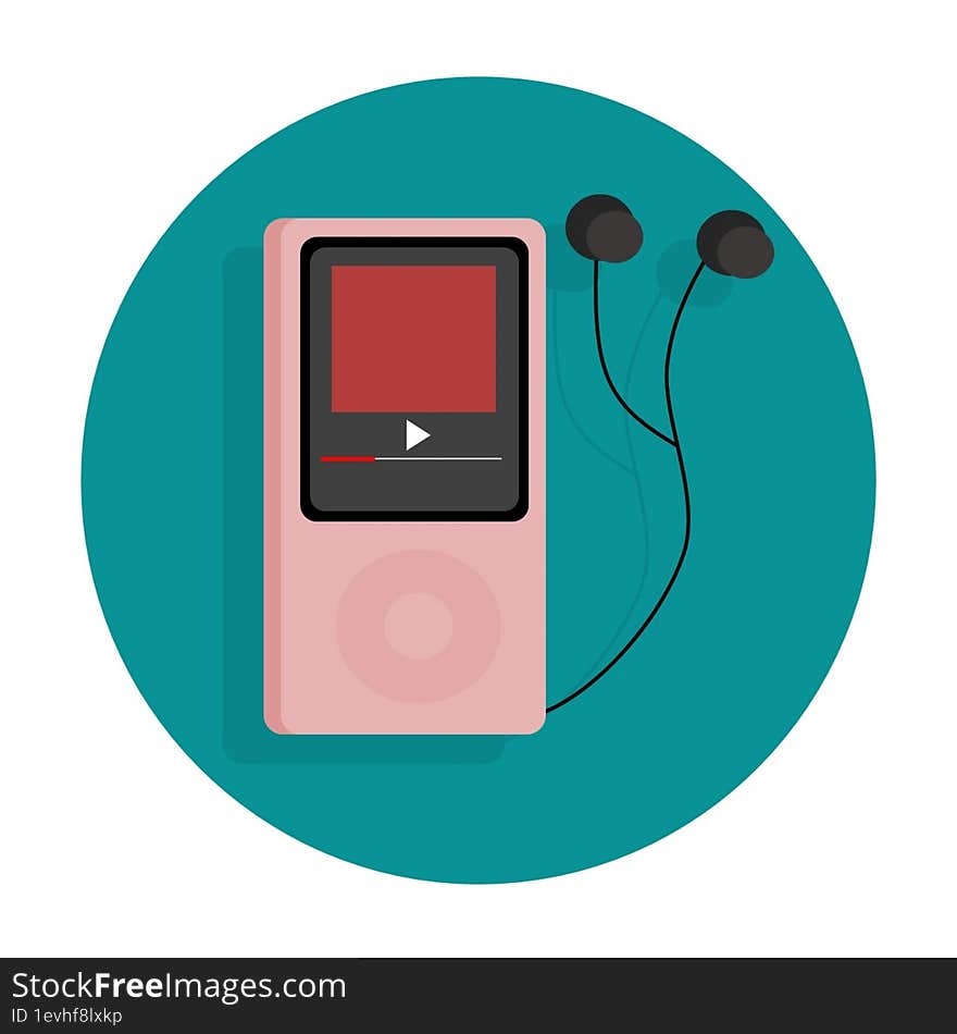 Mp3 Player Icon 2d