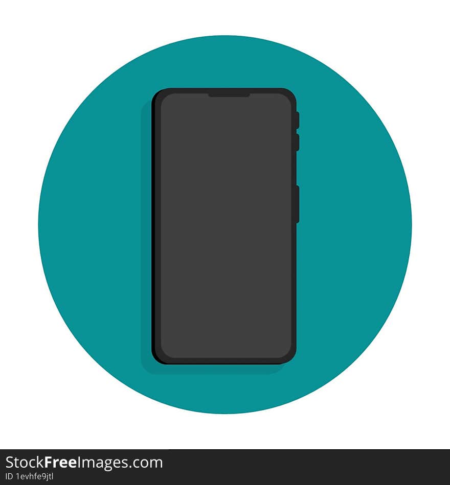 smart phone icon 2d