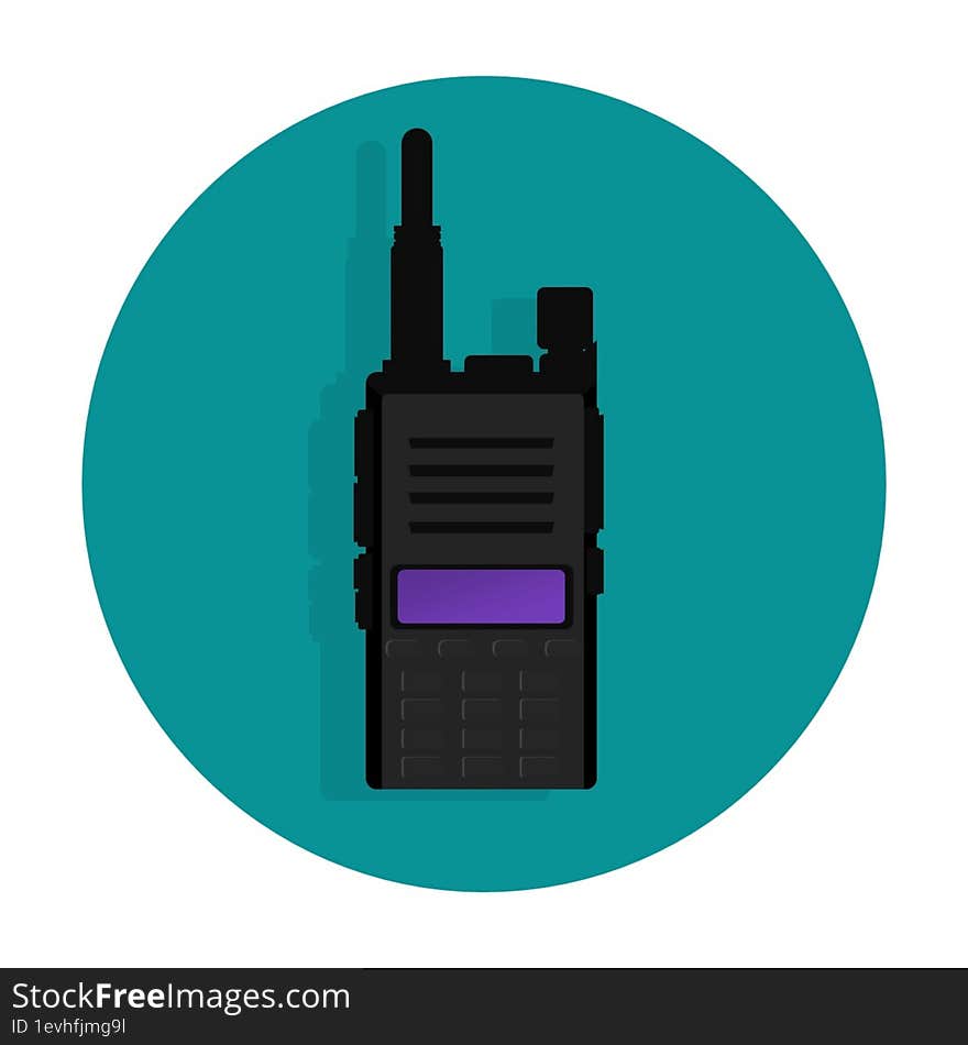 radio communication icon 2d