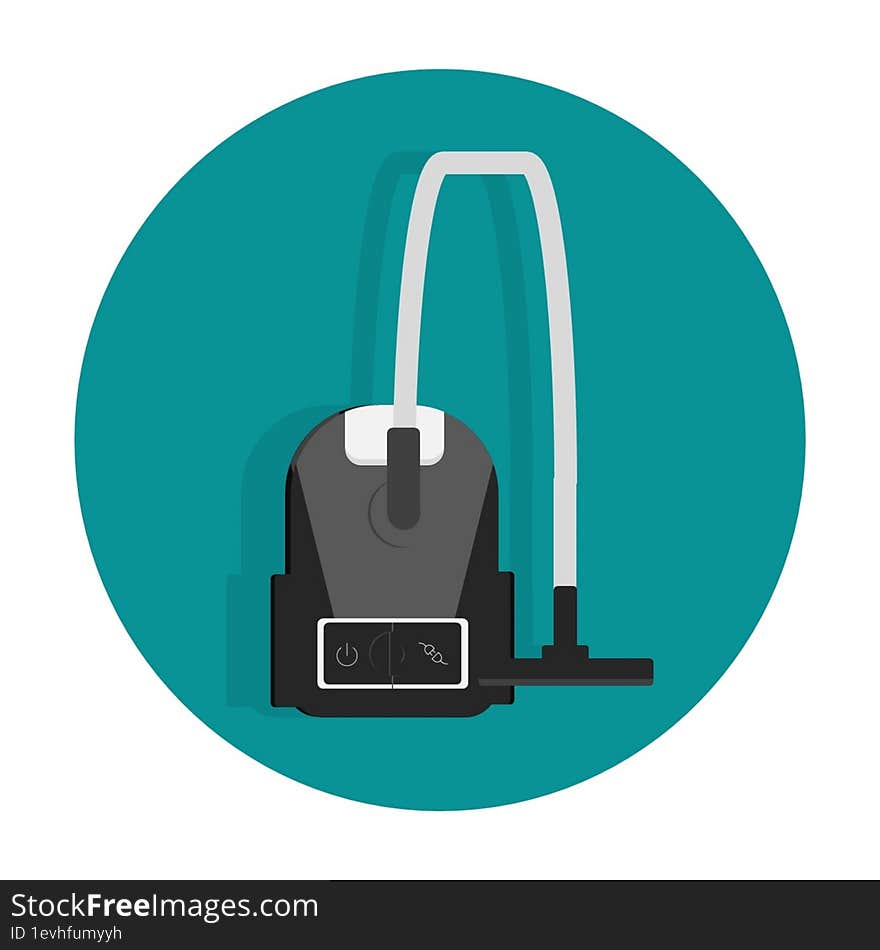 Vacuum Cleaner Icon 2d