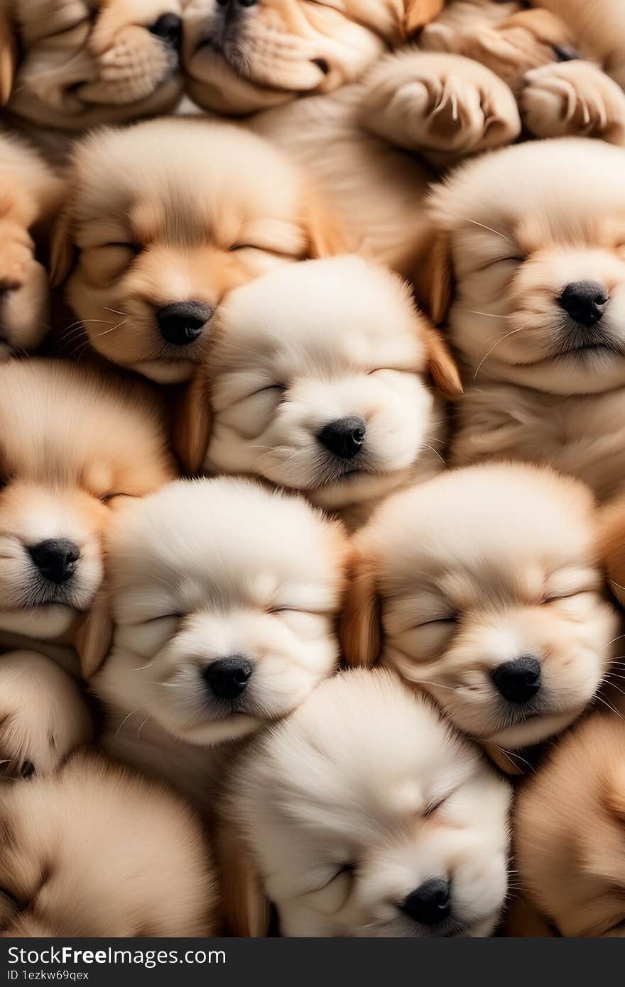 A big cute bunch of adorable puppy faces. A big cute bunch of adorable puppy faces.