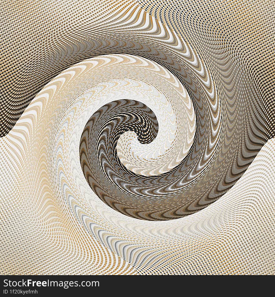 Abstract Hologram Background 3D Swirl Texture Artwork