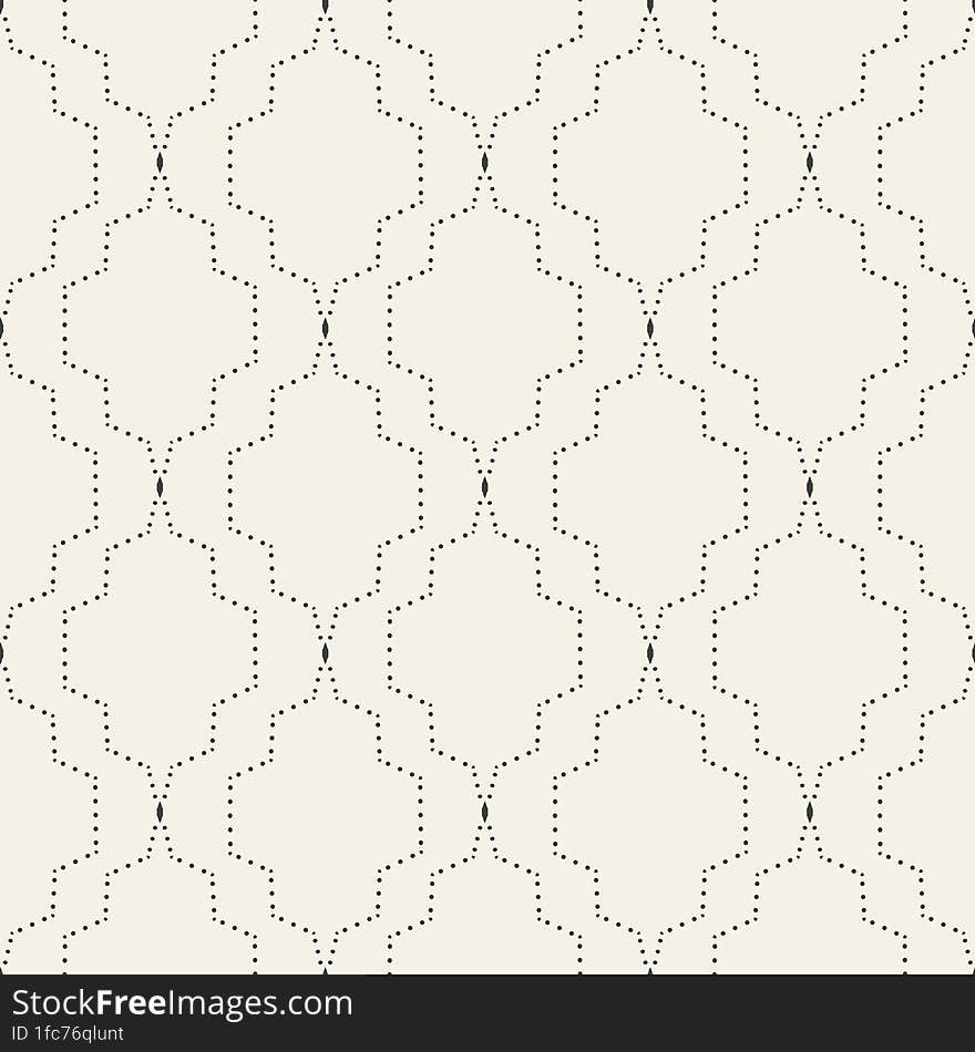 Seamless pattern. Modern stylish abstract texture. Repeating geometric tiles