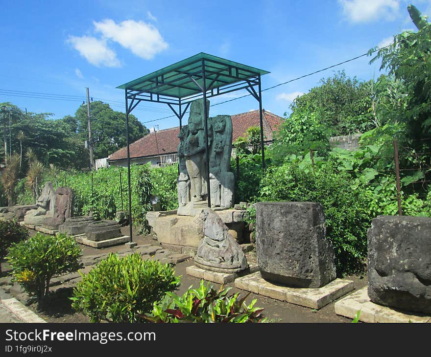 Historical Relics In The Region Of East Java Indonesia, Precisely In The City Of Pasuruan