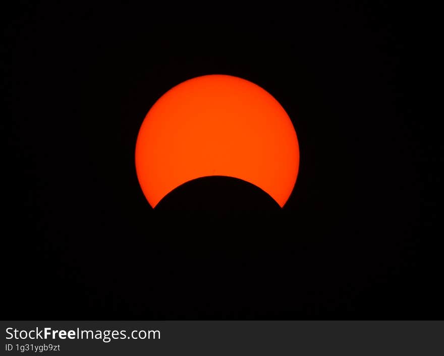 Annular Solar Eclipse On October 14, 2023 In Albuquerque, New Mexico