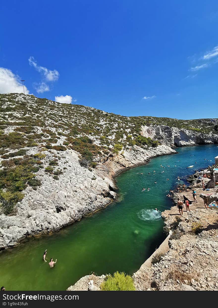 Porto Limnionas bay, Zakynthos Island, Greece