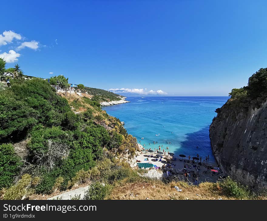 Xigia Sulphur beach Zakynthos, Greece