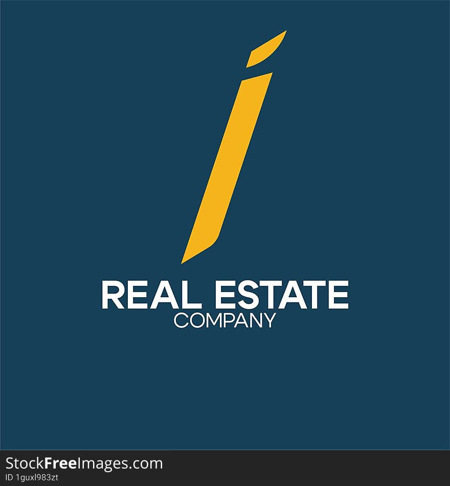 Letter Logo I Real Estate