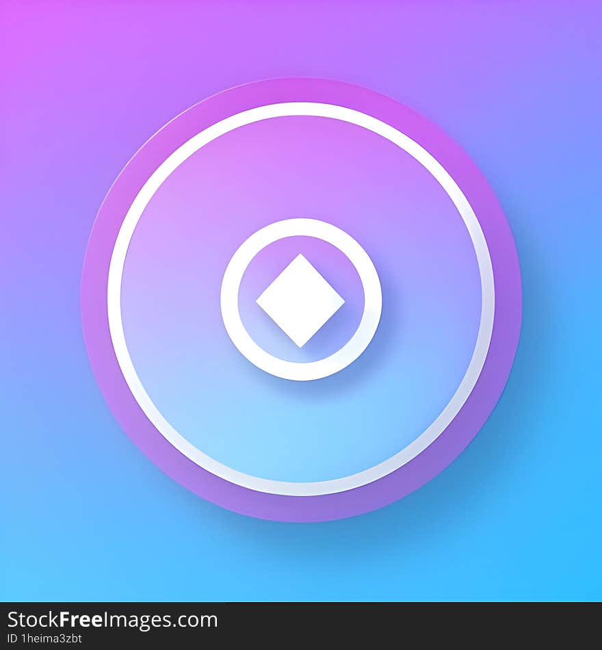 This is a vibrant image featuring an abstract icon with a white outline, set against a gradient background transitioning from blue to purple. The icon consists of concentric circles and a diamond shape in the center. The design is minimalist and clean with no additional elements or details. There�s a watermark text faintly visible across the image. This is a vibrant image featuring an abstract icon with a white outline, set against a gradient background transitioning from blue to purple. The icon consists of concentric circles and a diamond shape in the center. The design is minimalist and clean with no additional elements or details. There�s a watermark text faintly visible across the image.