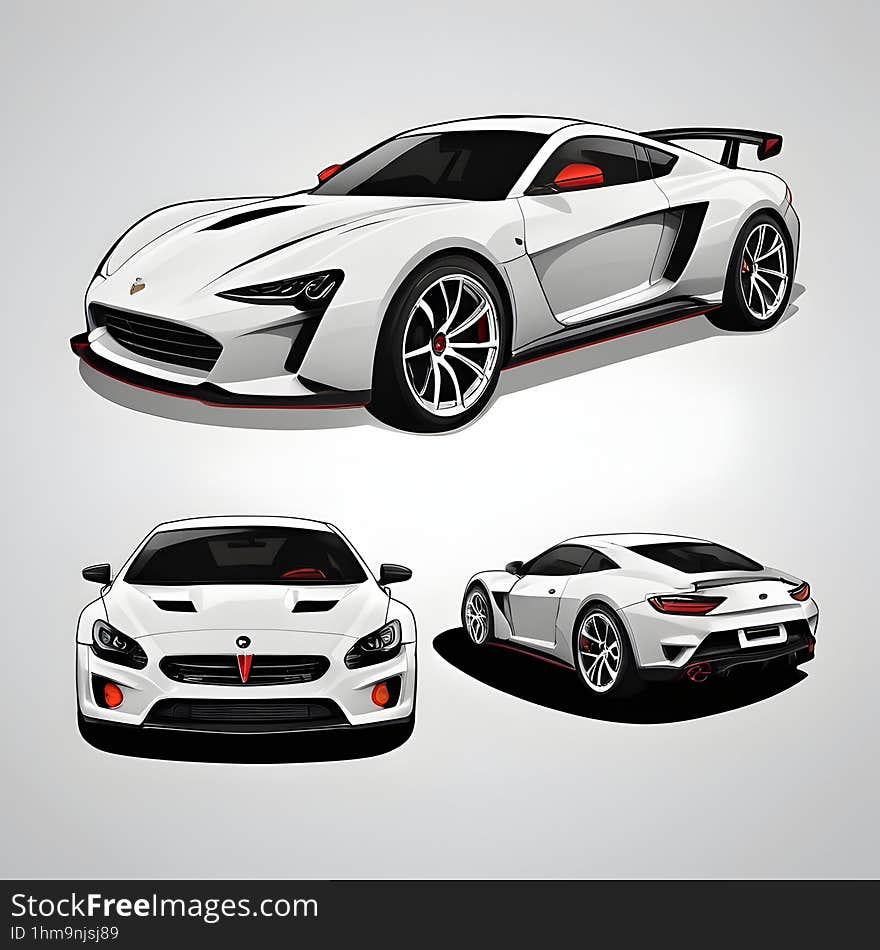 Sleek Car Collection (Free sticker)