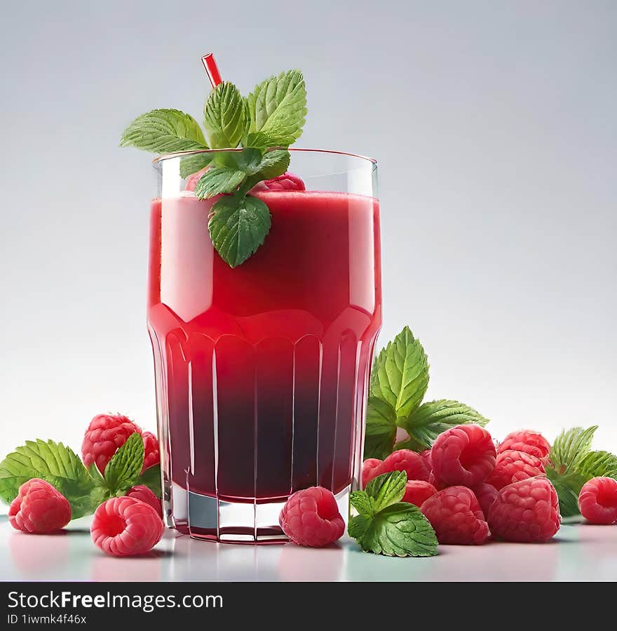 raspberry smoothie