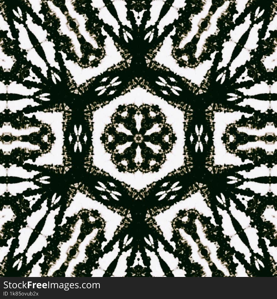 Abstract background of floral pattern art style dark for wallpaper