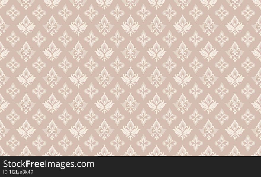 Soft Neutrals - Vintage-inspired Soft Neutrals Seamless Geometric Patterns Background