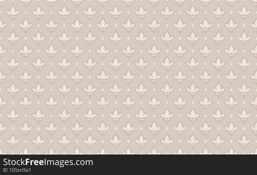 Soft Neutrals - Vintage-inspired Soft Neutrals Seamless Geometric Patterns Background