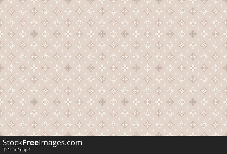 Soft Neutrals - Vintage-inspired Soft Neutrals Seamless Geometric Patterns Background