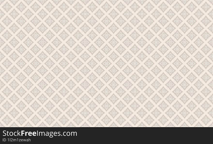 Soft Neutrals - Vintage-inspired Soft Neutrals Seamless Geometric Patterns Background