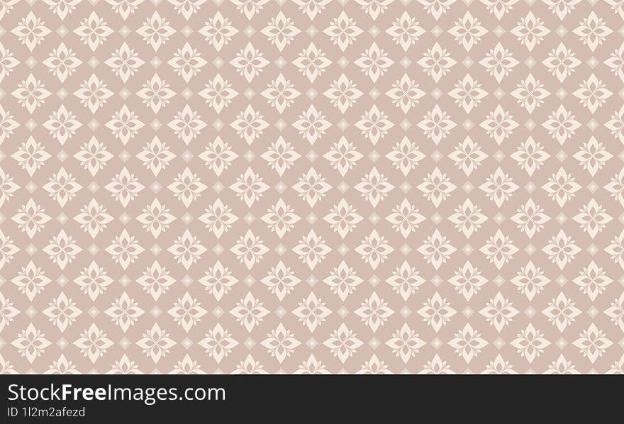 Soft Neutrals - Vintage-inspired Soft Neutrals Seamless Geometric Patterns Background