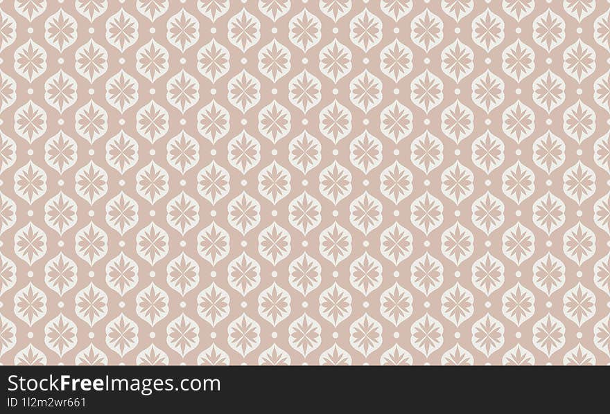 Soft Neutrals - Vintage-inspired Soft Neutrals Seamless Geometric Patterns Background