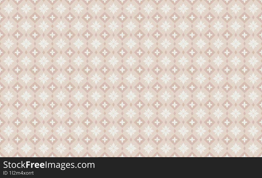 Soft Neutrals - Vintage-inspired Soft Neutrals Seamless Geometric Patterns Background