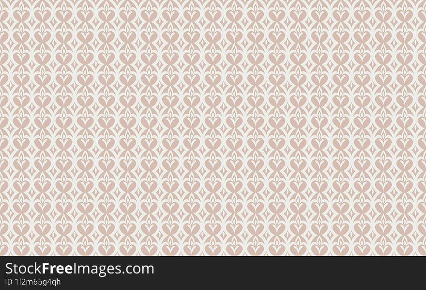 Soft Neutrals - Vintage-inspired Soft Neutrals Seamless Geometric Patterns Background