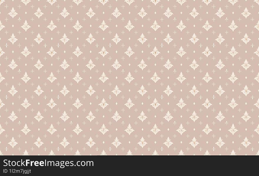 Soft Neutrals - Vintage-inspired Soft Neutrals Seamless Geometric Patterns Background